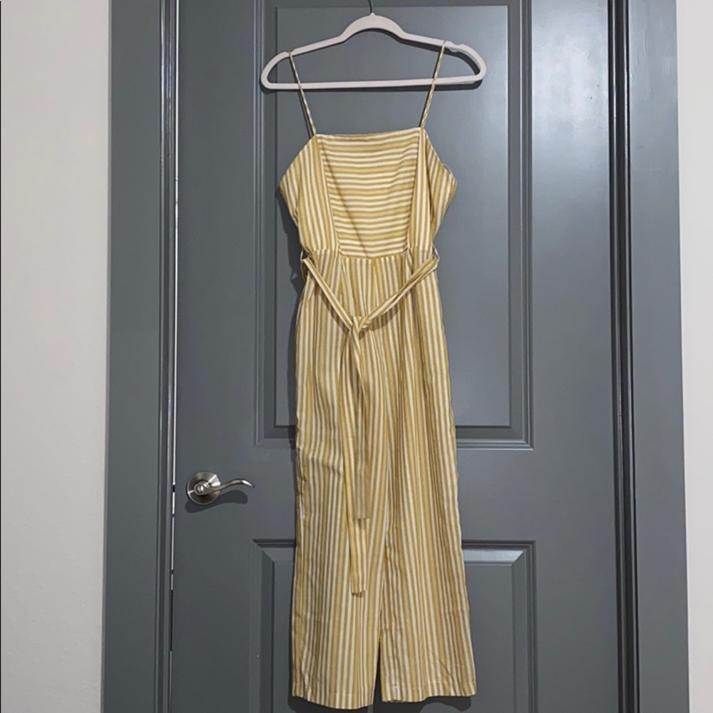 Midi yellow jumpsuit